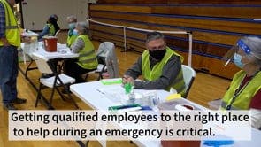 Video titled: Adjunct Emergency Workforce
