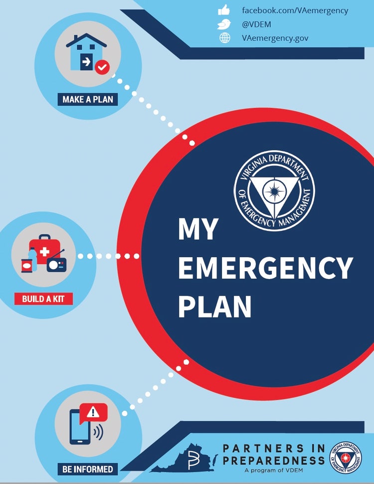 Cover page: My Emergency Plan