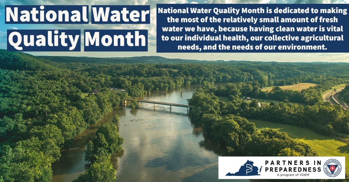 National Water Quality Month Intro VDEM