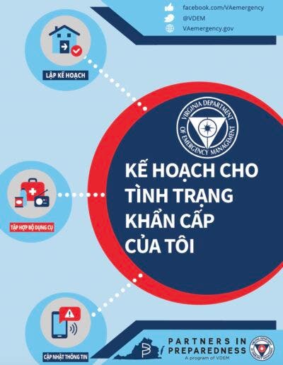 My emergency plan (Vietnamese)